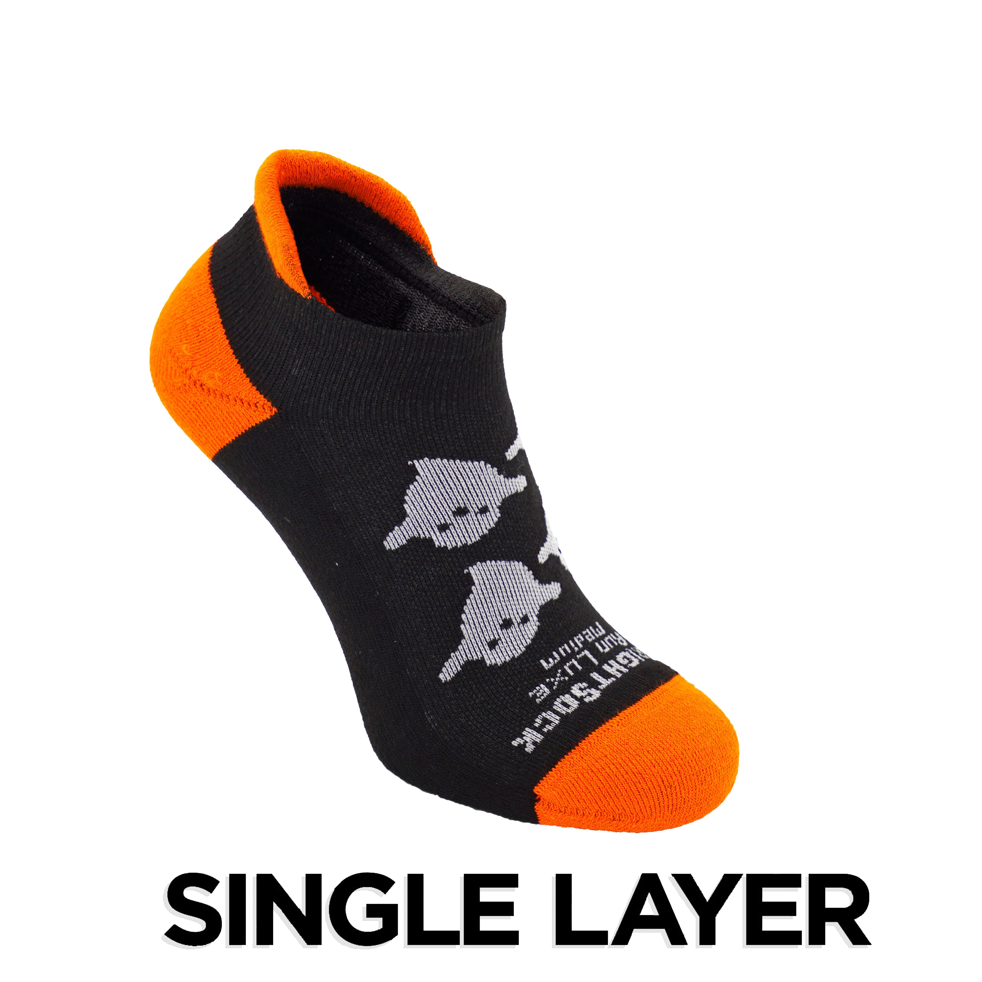Run Luxe Halloween Ghost | Wrightsock