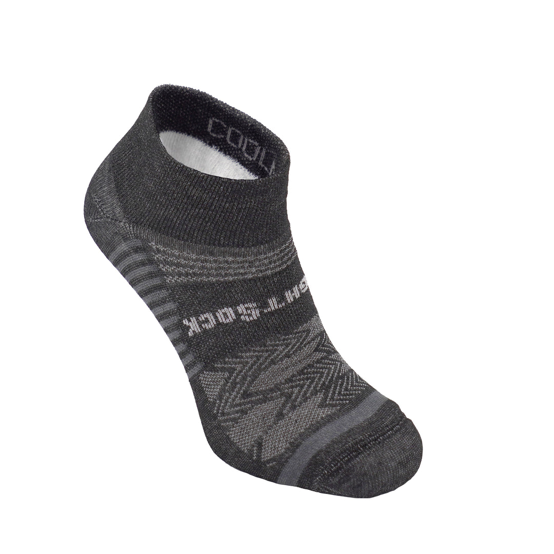 CoolMesh II Low Quarter, Black Pearl, socks.