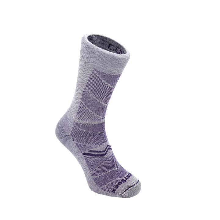 White over wildberry anti-friction socks
