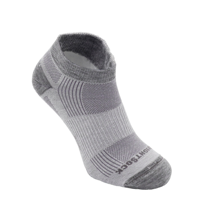 Run, Lo Quarter, Grey Marl protective socks—the best socks for sensitive feet