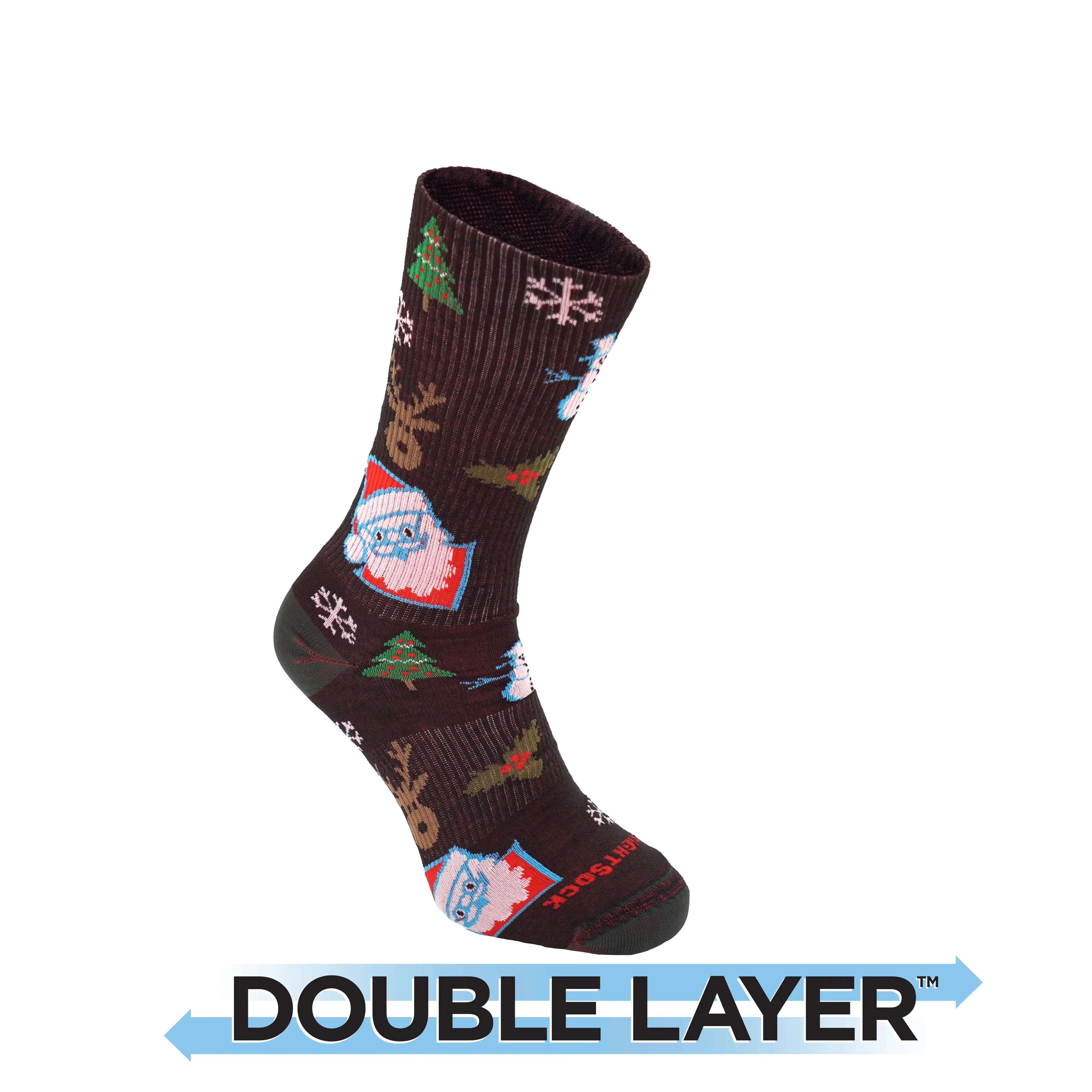 Explore/Travel Anti Blister System Tacky Christmas Crew | Wrightsock