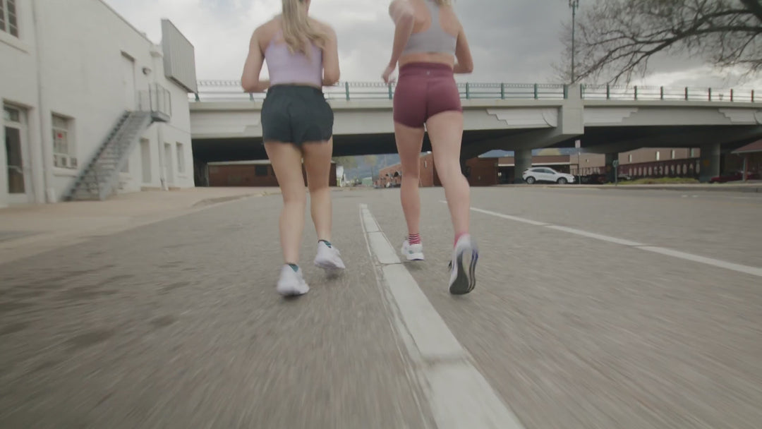 Coolmesh 2 anti blister socks pink and black stripes.