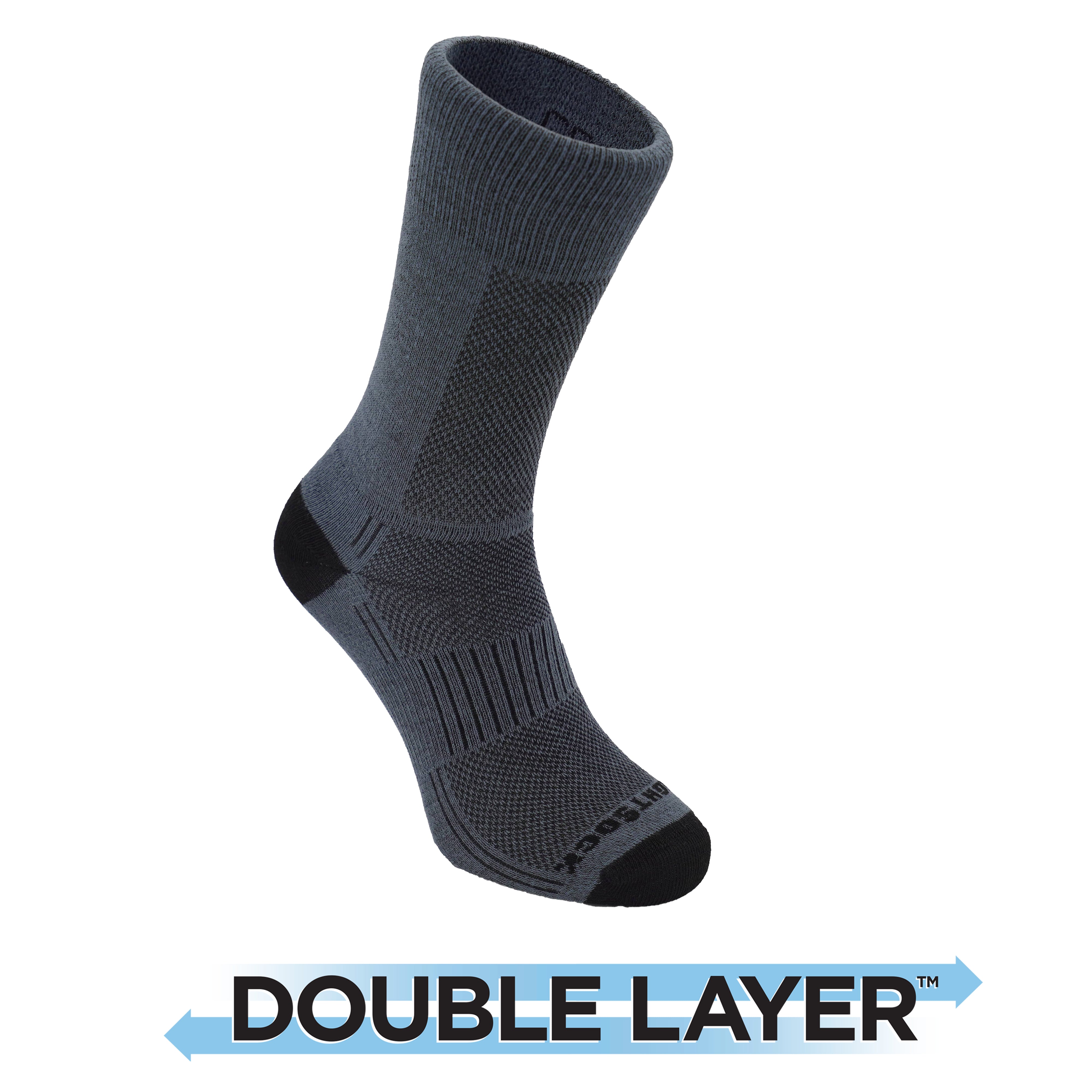Wrightsock Coolmesh II Crew Running Socks - Main Image
