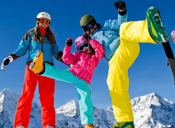 kids skiing