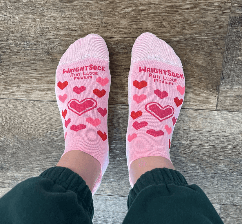 Valentine's Day socks