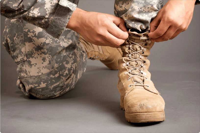 military tactical boot