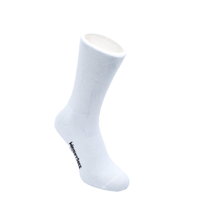 Ultra Thin, Single Layer, Crew, White.