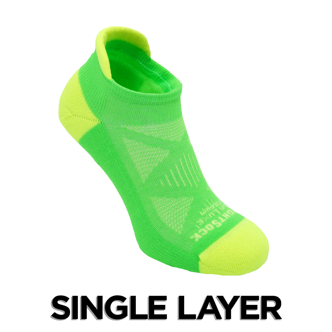 Run Luxe Single Layer Tab Wrightsock