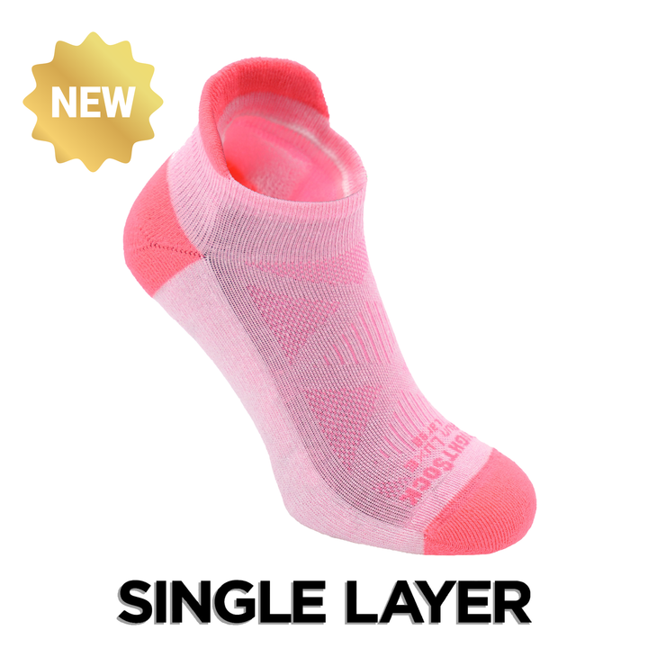 Run Luxe, Tab length, Strawberry Pink.