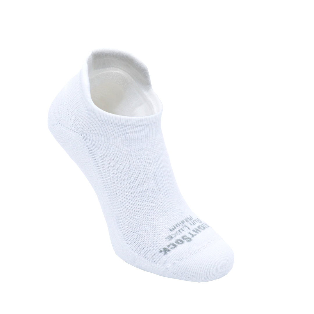 Run Luxe, Single Layer, Tab, White.