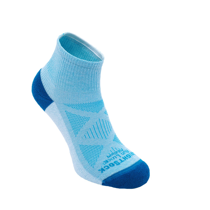 Run Luxe, Quarter length, Turquoise.