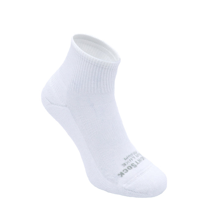 Run Luxe, Quarter length, White.