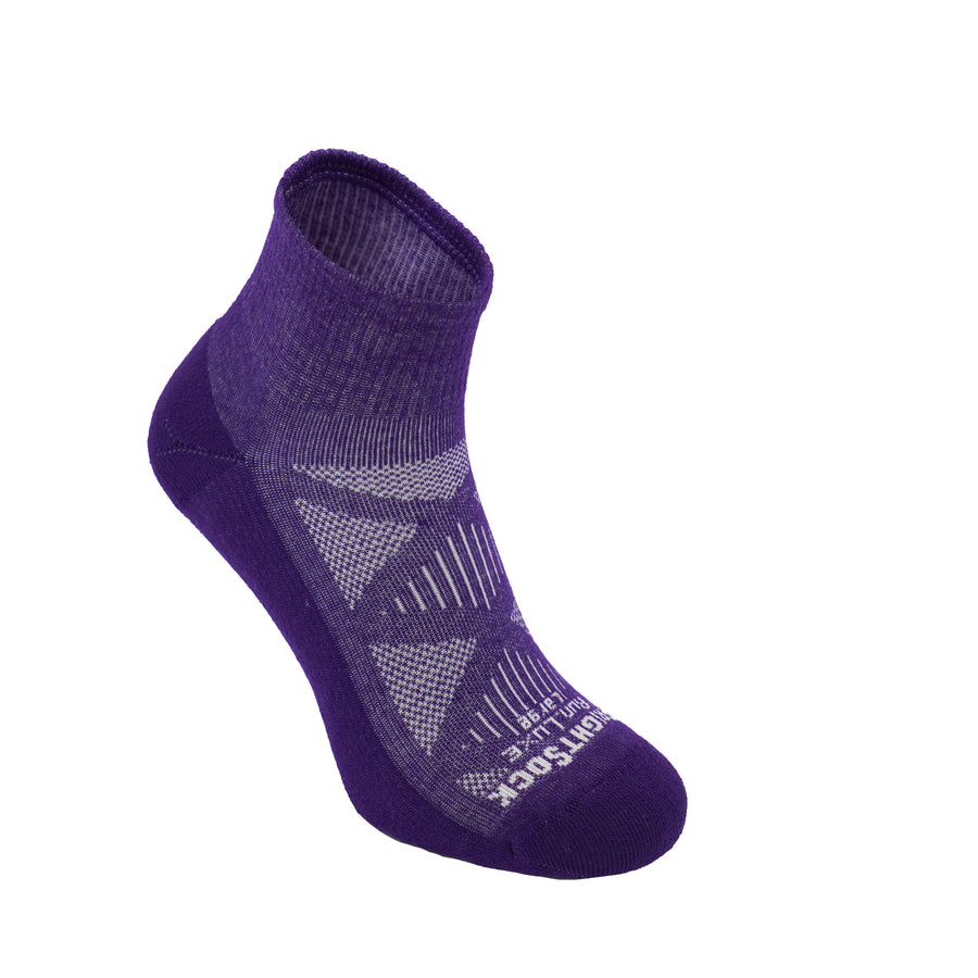 Run Luxe, Quarter length, Wildberry.