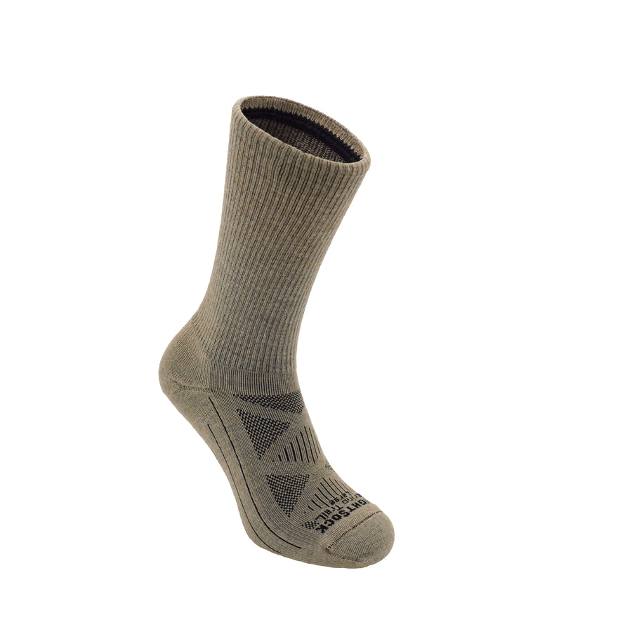 Merino Trail, Crew Length, Hemp Sock.