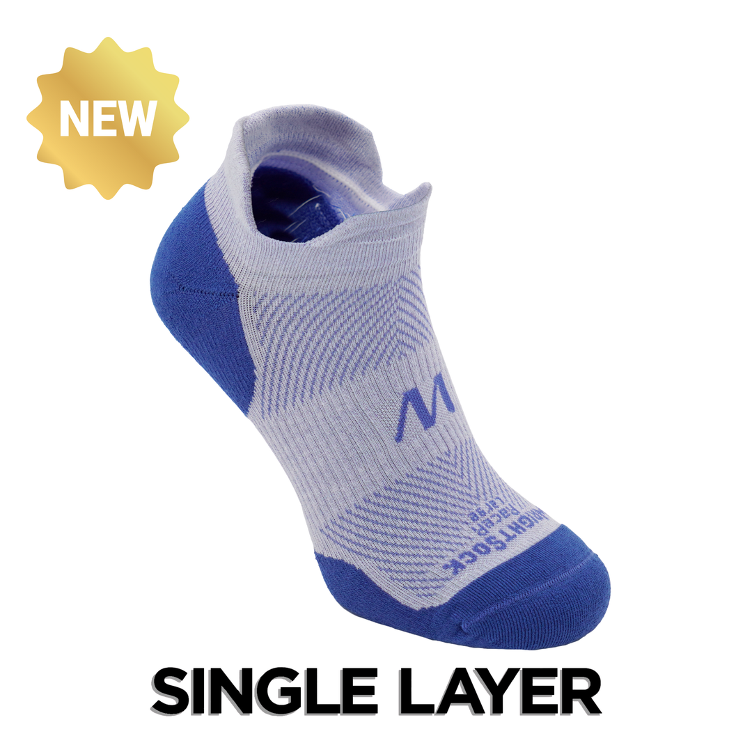 Racer - Tab Length - Serenity Blue - Single Layer