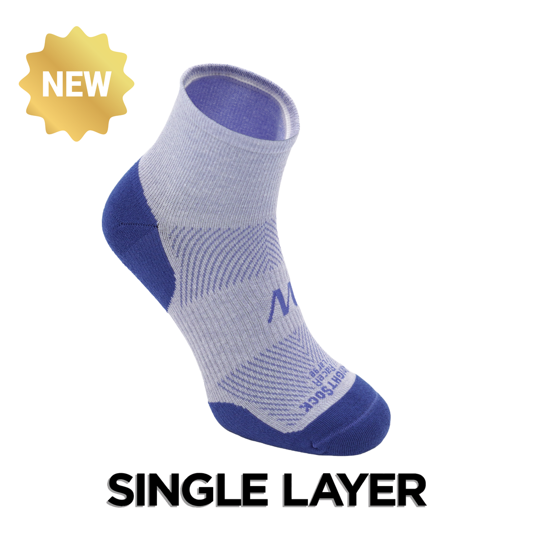 Racer, Quarter length, Serenity Blue.