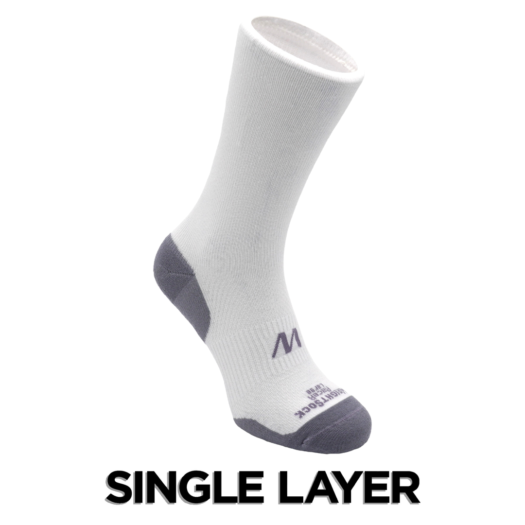 Racer, Crew, White Product image.