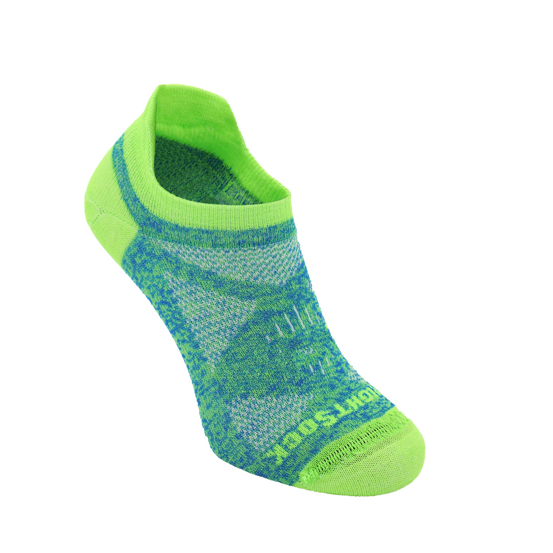 Wrightsock Calzini Coolmesh II Merino Crew, Grey/Smoke, L Wrightsock Calzini Coolmesh II Merino Crew, Grey/Smoke, L