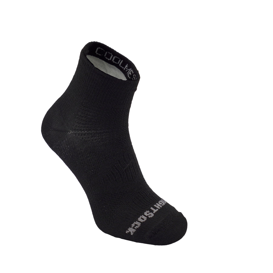 CoolMesh 2 Cushion, Quarter length, Black.
