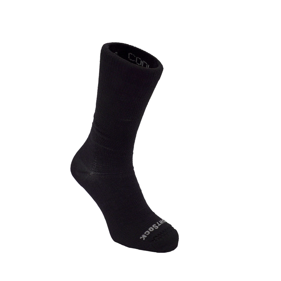 CoolMesh 2 Cushion, Crew length, Black.