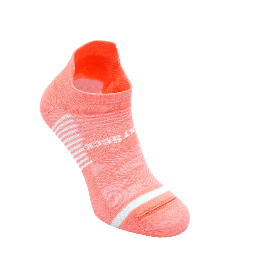 CoolMesh two style, Tab height, Tropical Coral sock.