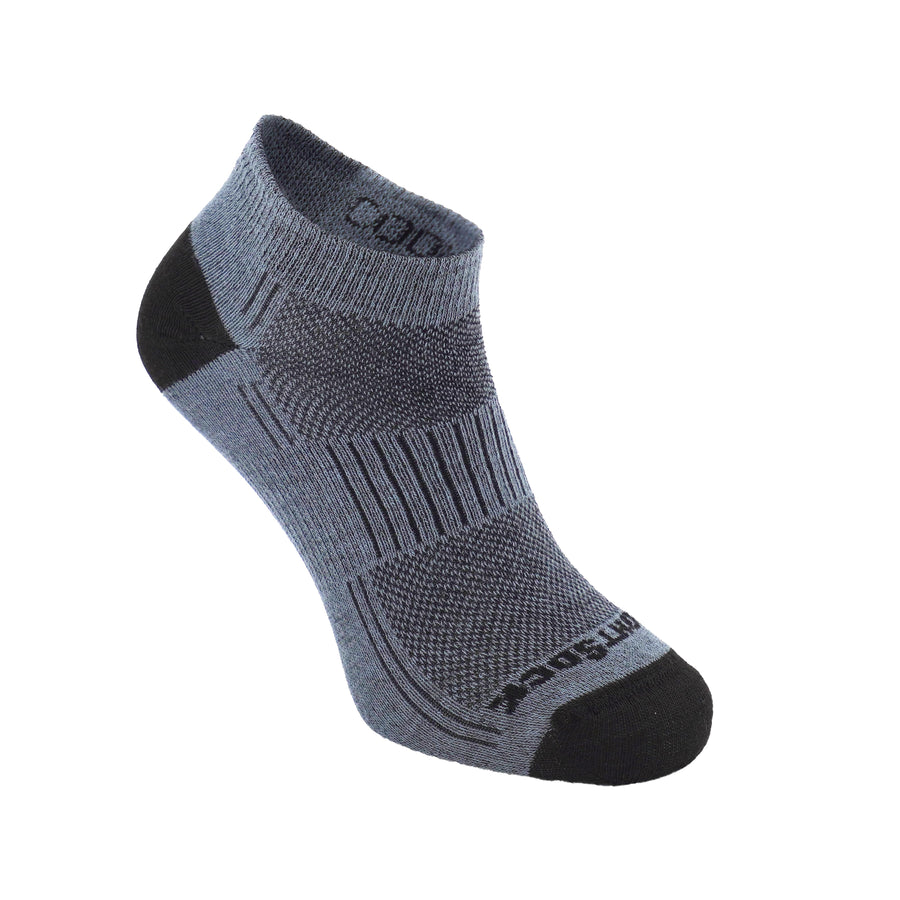 CoolMesh II Low Quarter, Grey, socks.
