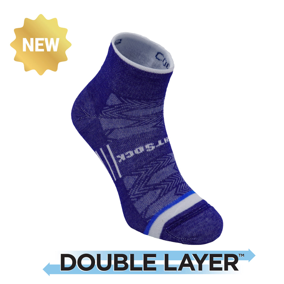 Coolmesh II - Quarter Length - Anti Blister System Wrightsock