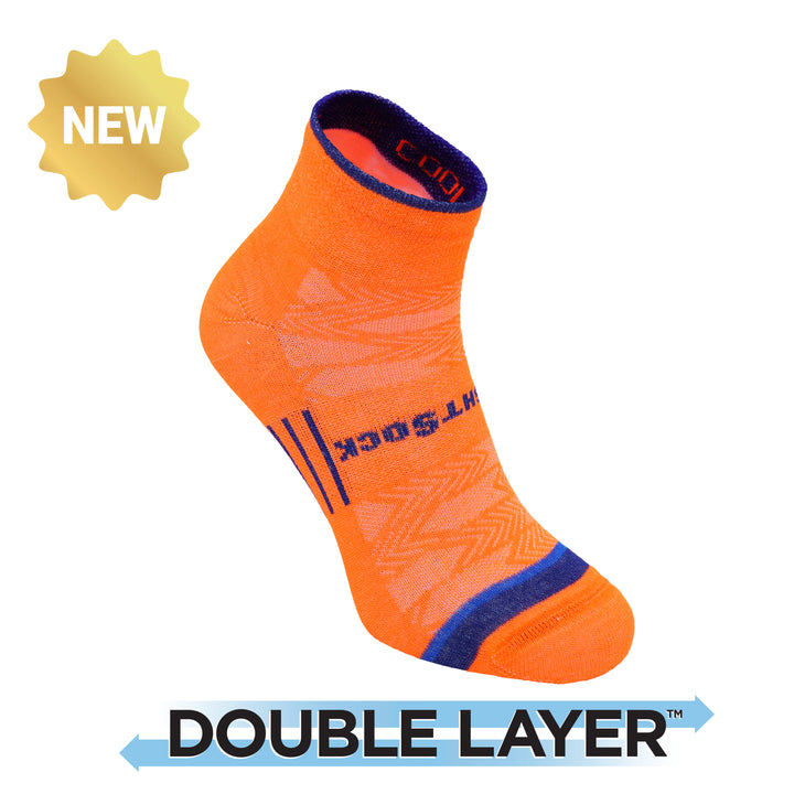 Coolmesh II - Quarter Length - Tango Tide - Anti Blister System Wrightsock