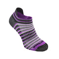 Plum Black Stripes