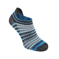 Turquoise Black Stripes