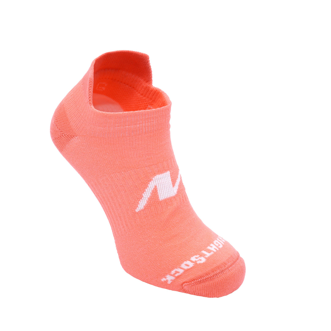 Running II - Tab Length - Tropical Coral - Anti Blister System Wrightsock.
