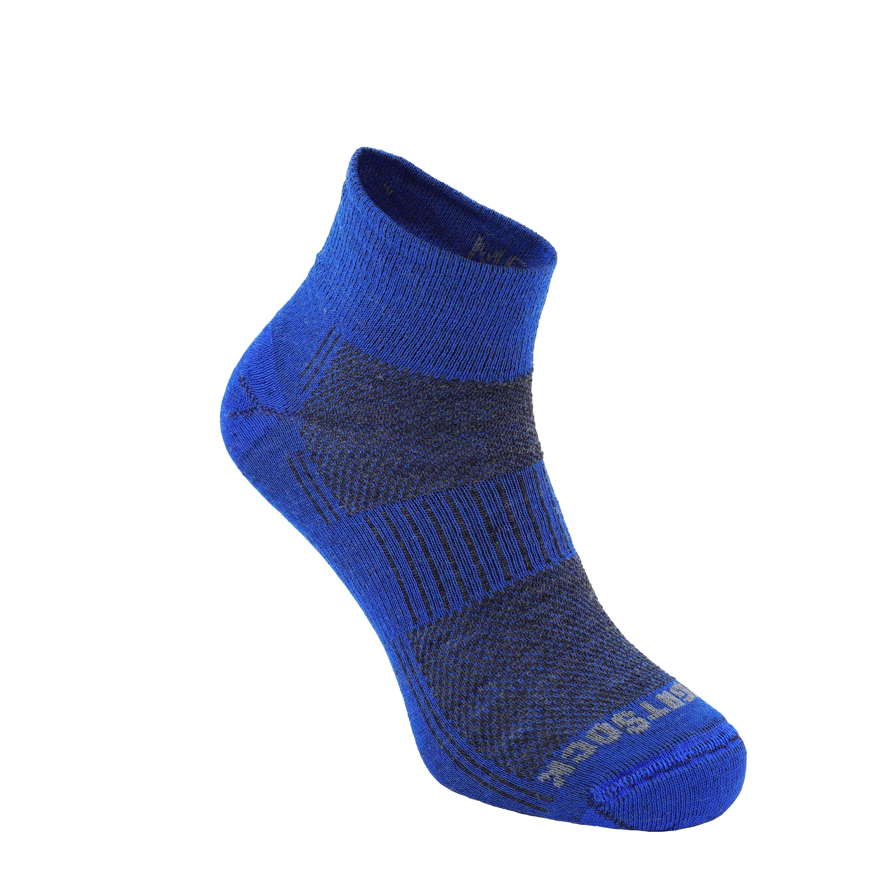 Wrightsock, Coolmesh II Quarter, calzini, colore nero, Nero , 34-36,5 Wrightsock, Coolmesh II Quarter, calzini, colore nero, Nero , 34-36,5