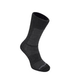 Merino CoolMesh, Crew, Black Grey protective socks for hiking and the outdoors