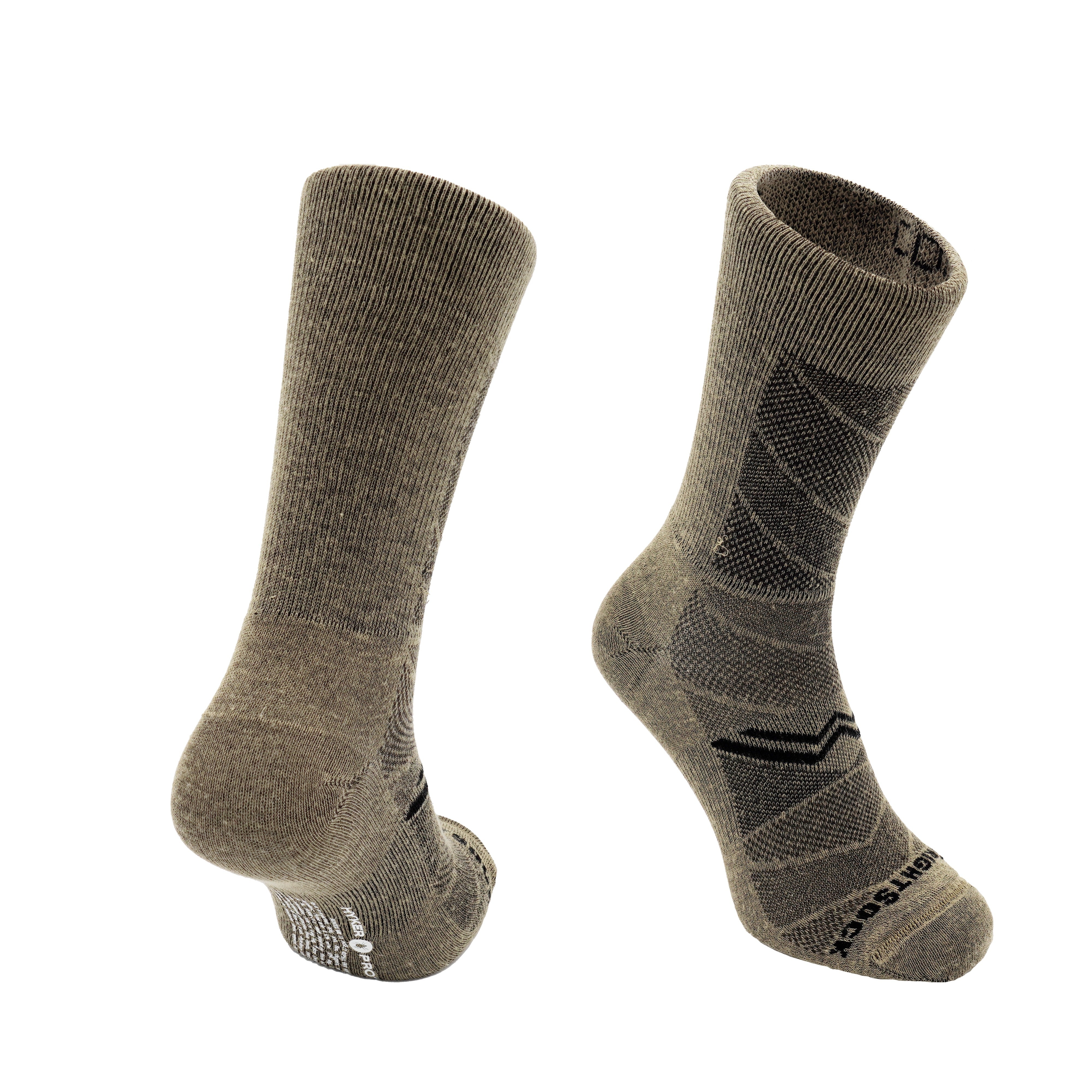 DIFFERENT IS OK Ribbed Cut-out シズニルック Wrightsock Anti Tick Crew Socks | Anti-Blister Hiking Socks