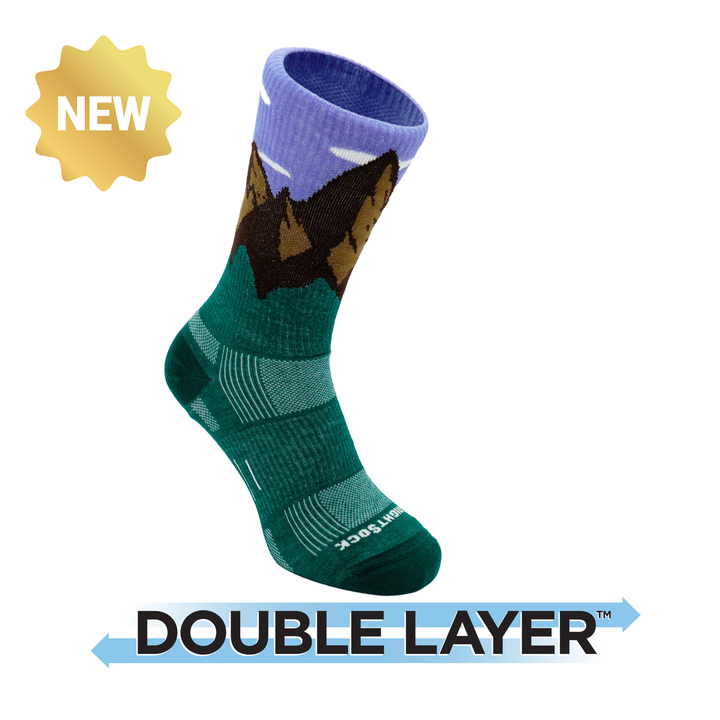 Explore - Crew Length - Green Mountain Valley - Anti Blister System