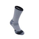 Escape style, Crew height, Cloud Grey sock.