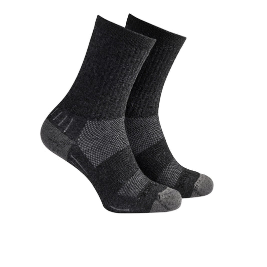 Hike Crew anti-blister socks, Charcoal.