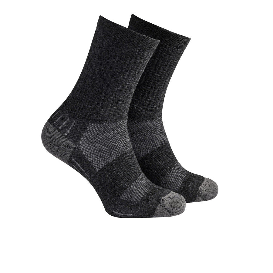 Hike Crew anti-blister socks, Charcoal.