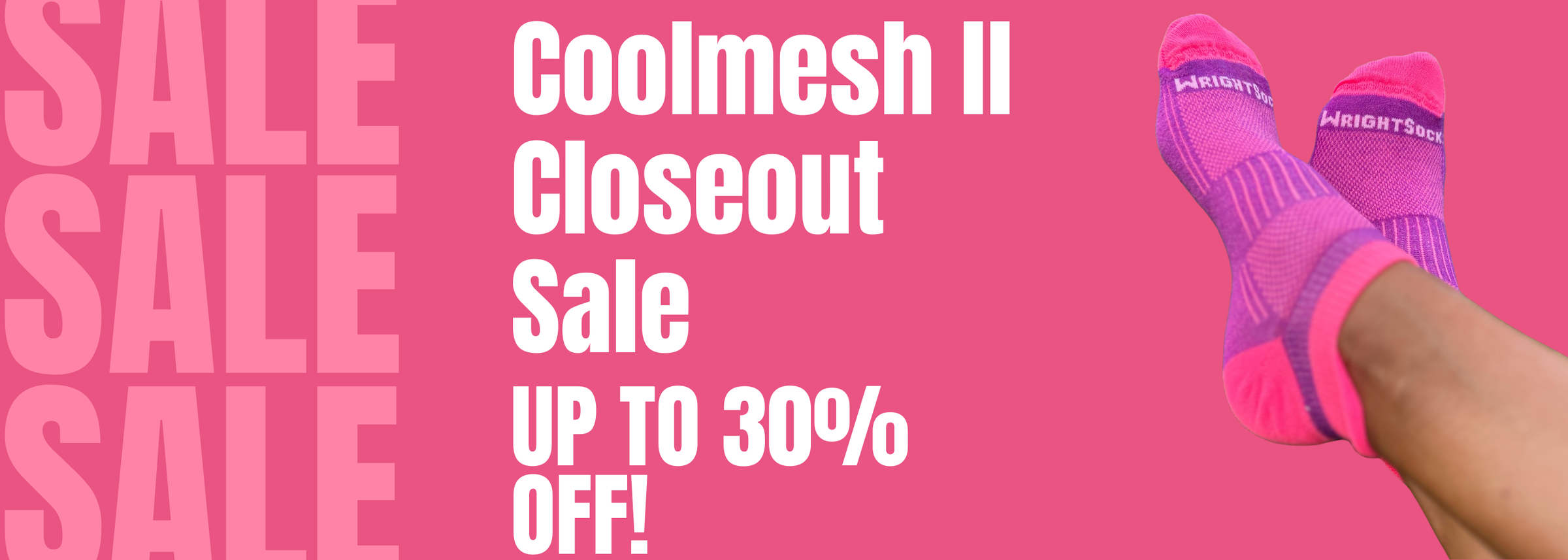 CoolMesh II closeout sale, up to 30% off.