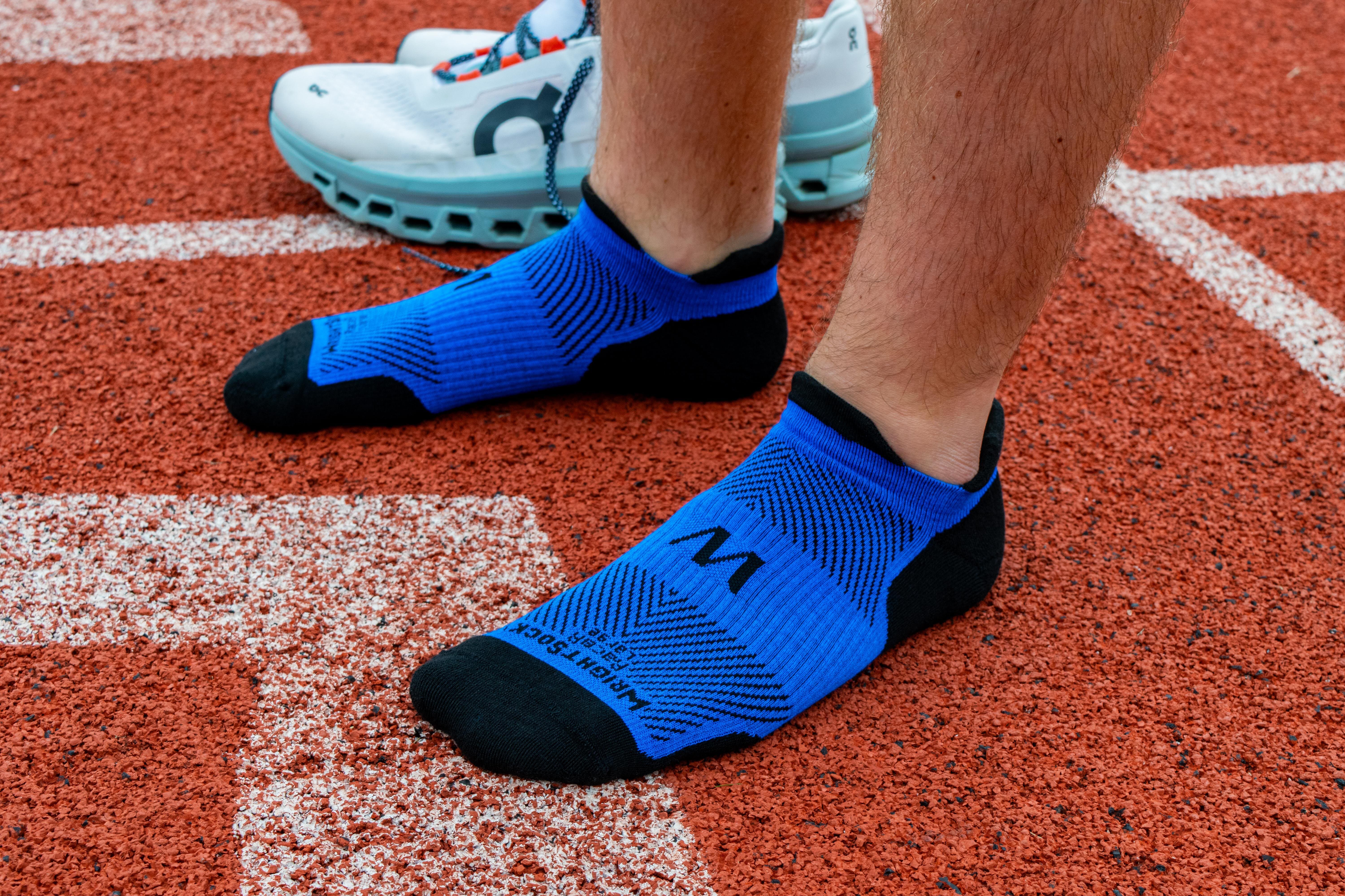 racer blue socks