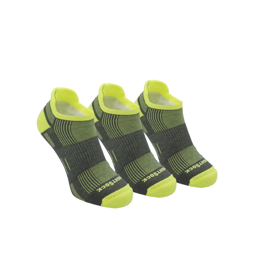 Ash High-Vis Yellow Run Tab 3-pack.