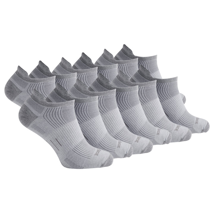 run tab gray blister-free socks